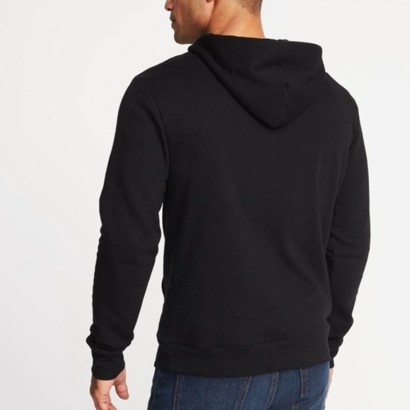 BNWT - Old Navy Black Pullover Hoodie - UNISEX - size L - Picture 5 of 7